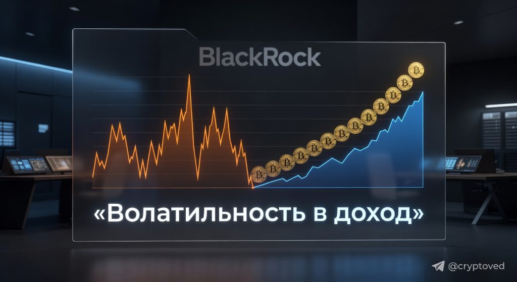 Bitcoin Income ETF от BlackRock превращает волатильность курса Bitcoin в стабильный поток дохода на графике