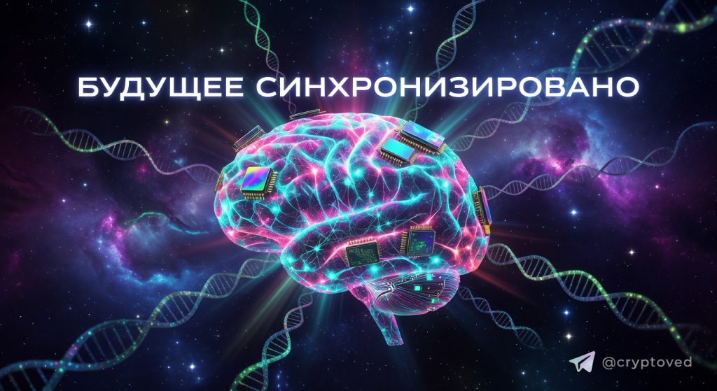 Конвергенция экспоненциальных технологий: цифровая симуляция мозга плодовой мушки, переплетающаяся с космическими и биологическими структурами