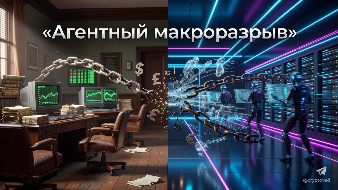 Агентный макроразрыв: ИИ-агенты ломают традиционные модели экономики в 2026 году